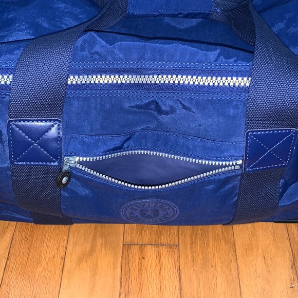 Kipling Navy Blue Duffle Luggage Bag - Picture 9 of 17